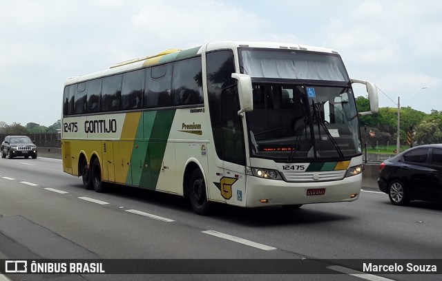 Empresa Gontijo de Transportes 12475 na cidade de São José dos Campos, São Paulo, Brasil, por Marcelo Souza. Número da foto: #7384388.