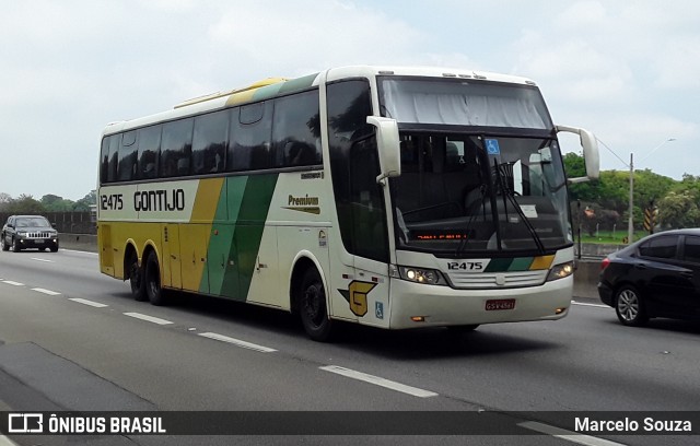 Empresa Gontijo de Transportes 12475 na cidade de São José dos Campos, São Paulo, Brasil, por Marcelo Souza. ID da foto: 7384388.