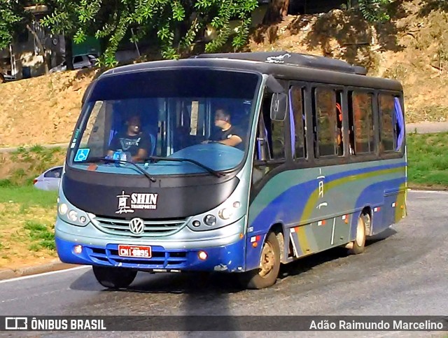 Ônibus Particulares 8895 na cidade de Belo Horizonte, Minas Gerais, Brasil, por Adão Raimundo Marcelino. ID da foto: 7384640.