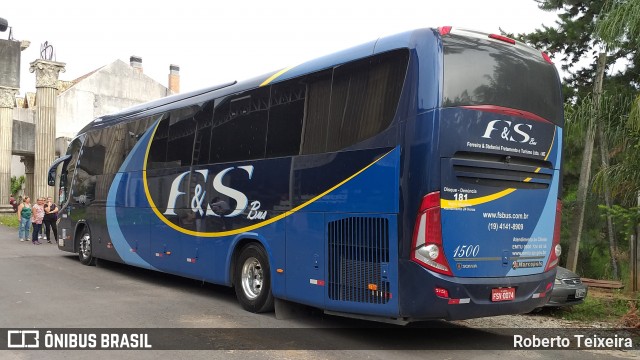 F&S Bus - Ferreira & Stefanini Locadora e Turismo 1500 na cidade de Curitiba, Paraná, Brasil, por Roberto Teixeira. Número da foto: #7385025.
