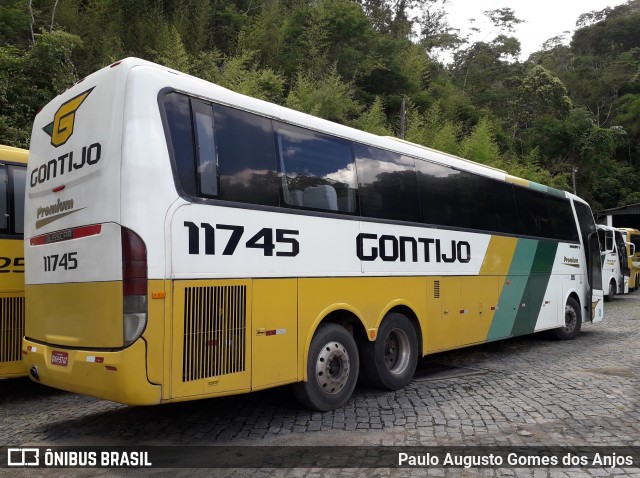 Empresa Gontijo de Transportes 11745 na cidade de Manhuaçu, Minas Gerais, Brasil, por Paulo Augusto Gomes dos Anjos. Número da foto: #7385133.