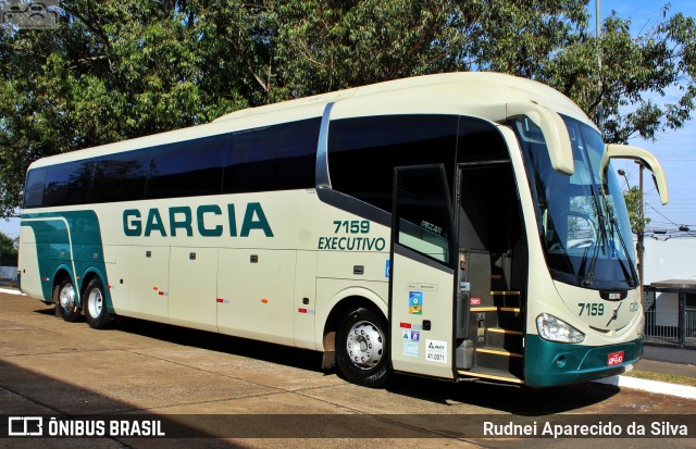 Viação Garcia 7159 na cidade de Cambé, Paraná, Brasil, por Rudnei Aparecido da Silva. Número da foto: #7414277.