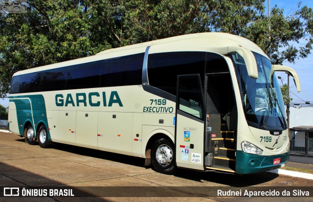 Viação Garcia 7159 na cidade de Cambé, Paraná, Brasil, por Rudnei Aparecido da Silva. ID da foto: 7414277.