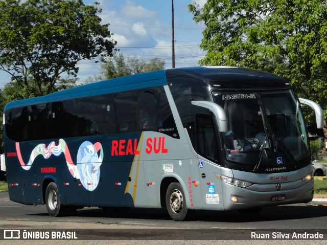 Real Sul Turismo 2012114 na cidade de Teresina, Piauí, Brasil, por Ruan Silva Andrade. ID da foto: 7412408.