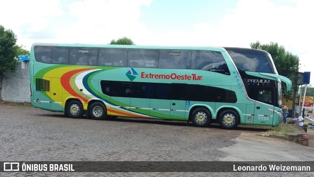 Extremo Oeste Tur 7734 na cidade de Frederico Westphalen, Rio Grande do Sul, Brasil, por Leonardo Weizemann. Número da foto: #7412110.