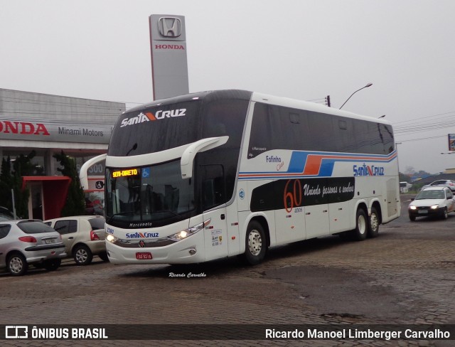 VUSC - Viação União Santa Cruz 2380 na cidade de Santa Cruz do Sul, Rio Grande do Sul, Brasil, por Ricardo Manoel Limberger Carvalho. Número da foto: #7414969.