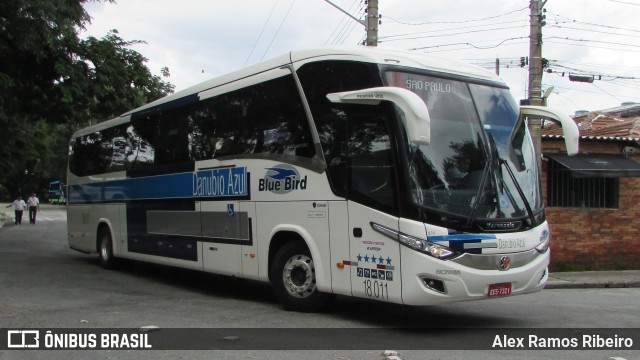 VIDA - Viação Danúbio Azul 18.011 na cidade de São Paulo, São Paulo, Brasil, por Alex Ramos Ribeiro. Número da foto: #7413611.
