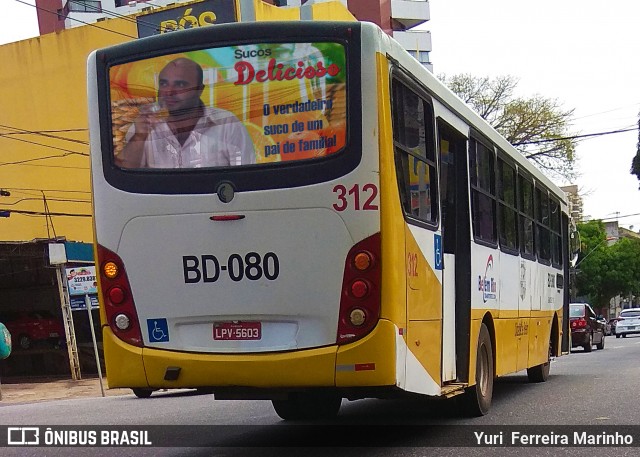 Belém Rio Transportes BD-080 na cidade de Belém, Pará, Brasil, por Yuri Ferreira Marinho. ID da foto: 7412331.