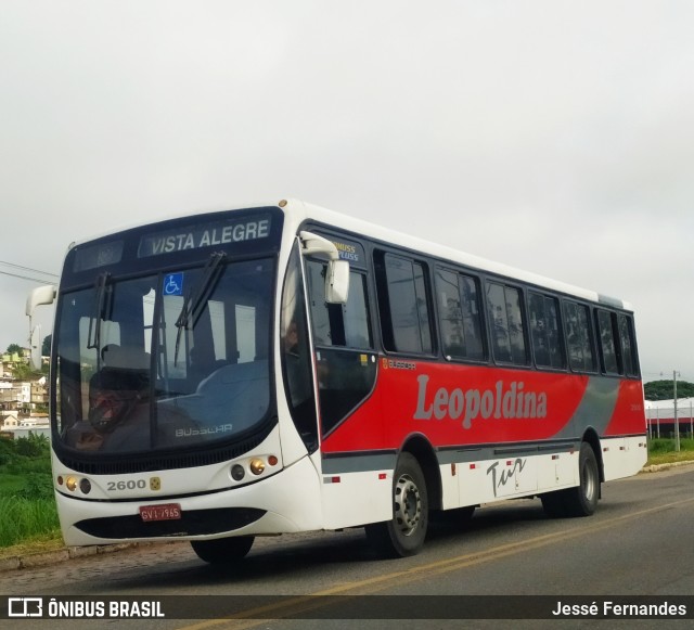 Leopoldina Turismo 2600 na cidade de Leopoldina, Minas Gerais, Brasil, por Jessé Fernandes. ID da foto: 7414093.