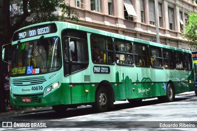 Urca Auto Ônibus 40610 na cidade de Belo Horizonte, Minas Gerais, Brasil, por Eduardo Ribeiro. ID da foto: 7414717.