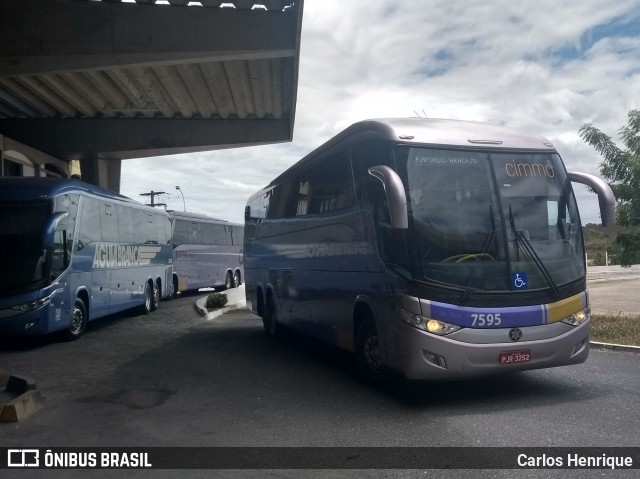 Rota Transportes Rodoviários 7595 na cidade de Aracaju, Sergipe, Brasil, por Carlos Henrique. ID da foto: 7412601.