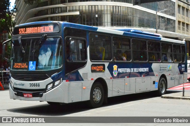 Viação São Geraldo 20888 na cidade de Belo Horizonte, Minas Gerais, Brasil, por Eduardo Ribeiro. Número da foto: #7412205.