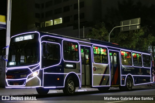 Transportes Capellini 19.148 na cidade de Campinas, São Paulo, Brasil, por Matheus Gabriel dos Santos. ID da foto: 7413935.