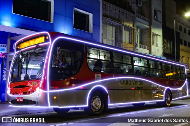 Auto Viação Ouro Verde 931 na cidade de Campinas, São Paulo, Brasil, por Matheus Gabriel dos Santos. ID da foto: 7413939.