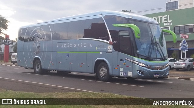 Viação Garcia 82056 na cidade de Foz do Iguaçu, Paraná, Brasil, por ANDERSON FÉLIX. ID da foto: 7414461.