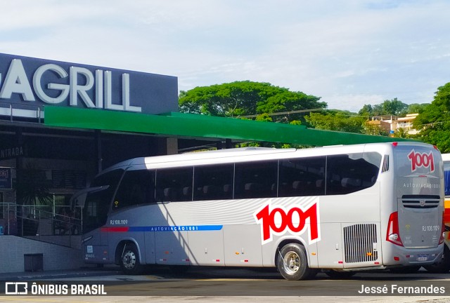 Auto Viação 1001 RJ108.1109 na cidade de Sapucaia, Rio de Janeiro, Brasil, por Jessé Fernandes. ID da foto: 7411813.