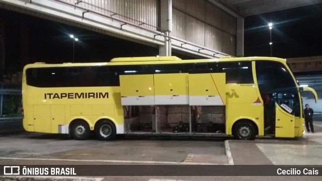 Viação Itapemirim 10703 na cidade de Rio de Janeiro, Rio de Janeiro, Brasil, por Cecilio Cais. Número da foto: #7411533.