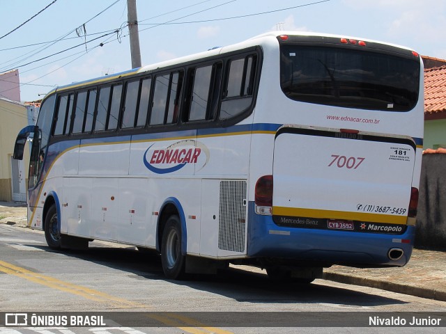 Ednacar 7007 na cidade de Sorocaba, São Paulo, Brasil, por Nivaldo Junior. ID da foto: 7413411.