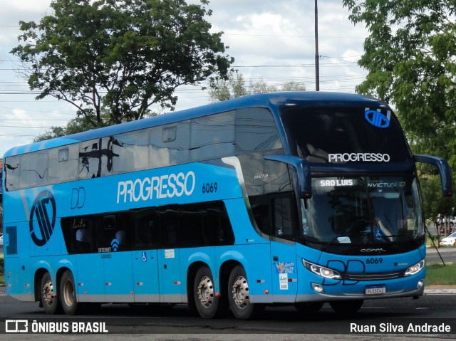 Auto Viação Progresso 6069 na cidade de Teresina, Piauí, Brasil, por Ruan Silva Andrade. ID da foto: 7412416.