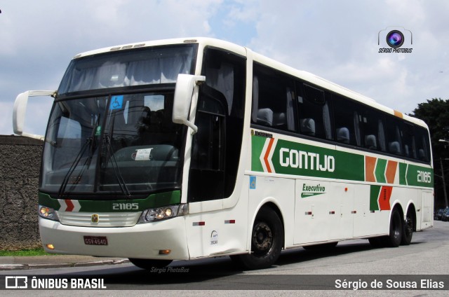 Empresa Gontijo de Transportes 21185 na cidade de São Paulo, São Paulo, Brasil, por Sérgio de Sousa Elias. ID da foto: 7414814.