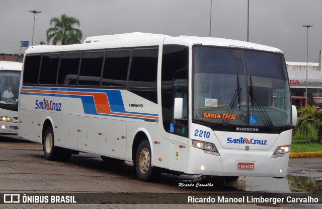 VUSC - Viação União Santa Cruz 2210 na cidade de Santa Cruz do Sul, Rio Grande do Sul, Brasil, por Ricardo Manoel Limberger Carvalho. Número da foto: #7414953.