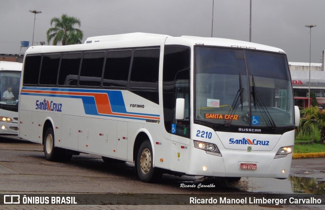 VUSC - Viação União Santa Cruz 2210 na cidade de Santa Cruz do Sul, Rio Grande do Sul, Brasil, por Ricardo Manoel Limberger Carvalho. ID da foto: 7414953.