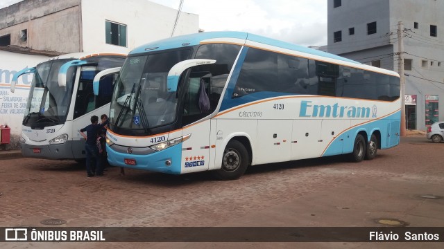 Emtram 4120 na cidade de Barra da Estiva, Bahia, Brasil, por Flávio  Santos. Número da foto: #7412883.
