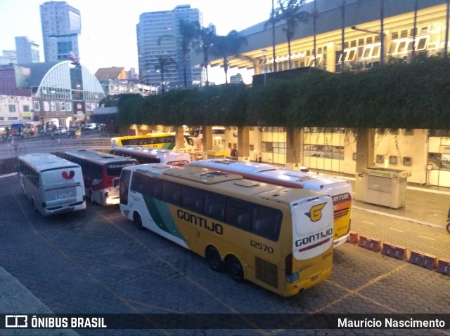 Empresa Gontijo de Transportes 12570 na cidade de Belo Horizonte, Minas Gerais, Brasil, por Maurício Nascimento. ID da foto: 7416870.