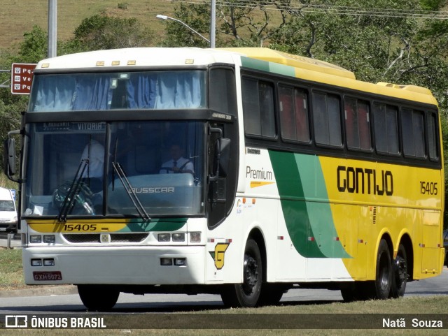 Empresa Gontijo de Transportes 15405 na cidade de Viana, Espírito Santo, Brasil, por Natã  Souza. ID da foto: 7417080.