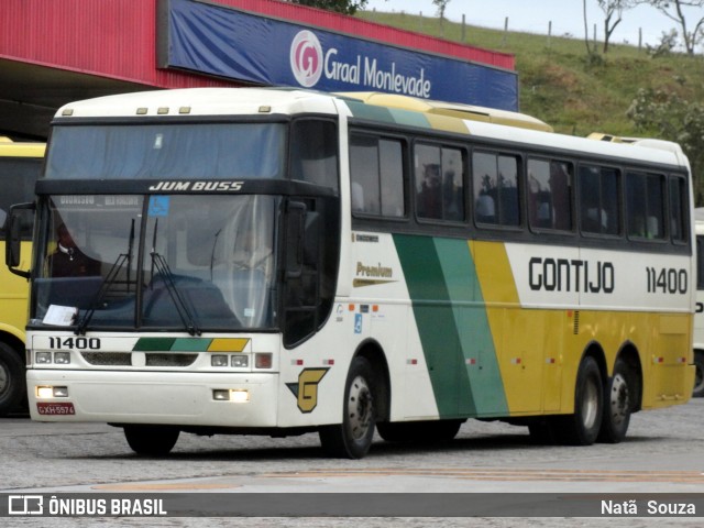 Empresa Gontijo de Transportes 11415 na cidade de João Monlevade, Minas Gerais, Brasil, por Natã  Souza. ID da foto: 7417068.