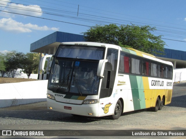 Empresa Gontijo de Transportes 12095 na cidade de Caruaru, Pernambuco, Brasil, por Lenilson da Silva Pessoa. ID da foto: 7416749.