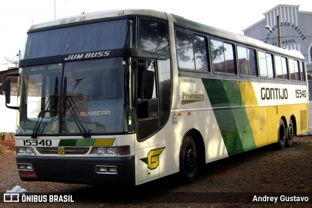 Empresa Gontijo de Transportes 15340 na cidade de Lavras, Minas Gerais, Brasil, por Andrey Gustavo. Número da foto: #7415829.