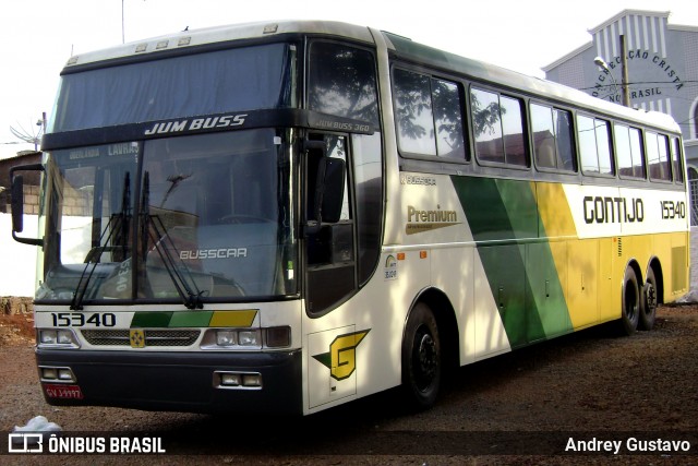 Empresa Gontijo de Transportes 15340 na cidade de Lavras, Minas Gerais, Brasil, por Andrey Gustavo. ID da foto: 7415829.