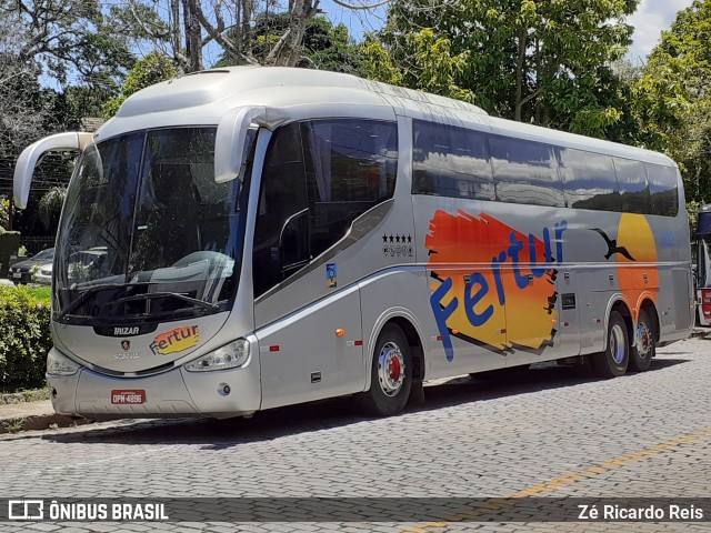 Fertur Turismo 3023 na cidade de Petrópolis, Rio de Janeiro, Brasil, por Zé Ricardo Reis. ID da foto: 7416485.