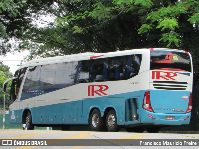 Rápido Ribeirão Preto 3510 na cidade de São Paulo, São Paulo, Brasil, por Francisco Mauricio Freire. ID da foto: 7416366.