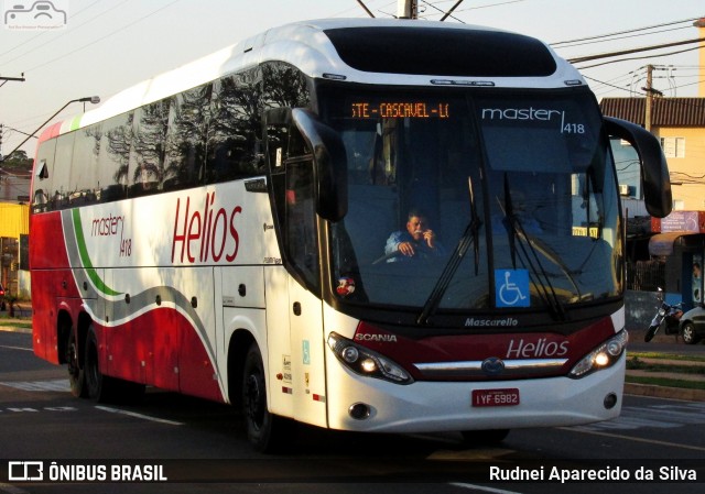 Helios Coletivos e Cargas 418 na cidade de Londrina, Paraná, Brasil, por Rudnei Aparecido da Silva. Número da foto: #7416174.