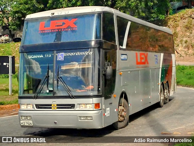 Ônibus Particulares 7526 na cidade de Belo Horizonte, Minas Gerais, Brasil, por Adão Raimundo Marcelino. ID da foto: 7419433.