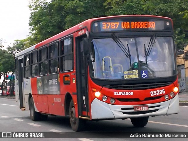 Autotrans > Turilessa 25296 na cidade de Belo Horizonte, Minas Gerais, Brasil, por Adão Raimundo Marcelino. ID da foto: 7419608.