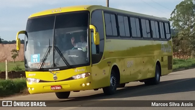 Viação Ávila 2019 na cidade de Ijaci, Minas Gerais, Brasil, por Marcos Silva Assis. ID da foto: 7419036.