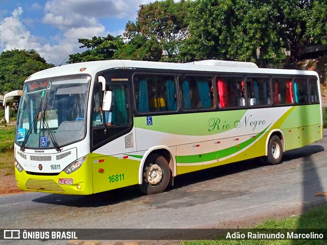 Rio Negro Fretamento e Turismo 16811 na cidade de Belo Horizonte, Minas Gerais, Brasil, por Adão Raimundo Marcelino. Número da foto: #7419573.