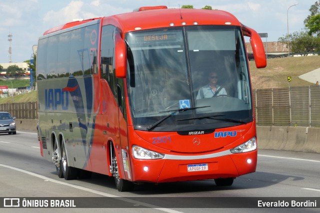 Viação Santana Iapó 2501 na cidade de Caçapava, São Paulo, Brasil, por Everaldo Bordini. Número da foto: #7418025.