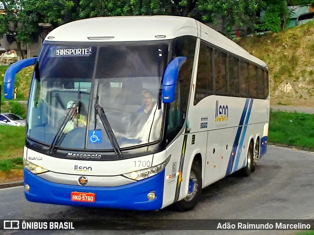 Ilson Turismo 1700 na cidade de Belo Horizonte, Minas Gerais, Brasil, por Adão Raimundo Marcelino. ID da foto: 7419506.