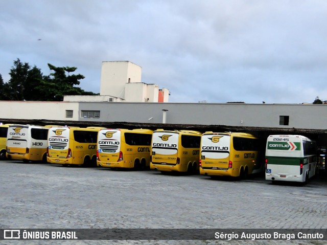 Empresa Gontijo de Transportes Frota na cidade de Teófilo Otoni, Minas Gerais, Brasil, por Sérgio Augusto Braga Canuto. ID da foto: 7418238.