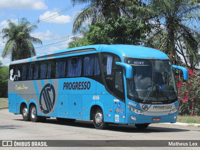 Auto Viação Progresso 6066 na cidade de Recife, Pernambuco, Brasil, por Matheus Lex. Número da foto: #7417976.