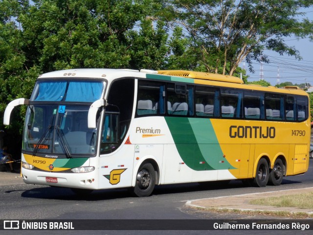 Empresa Gontijo de Transportes 14790 na cidade de Teresina, Piauí, Brasil, por Guilherme Fernandes Rêgo. ID da foto: 7418349.