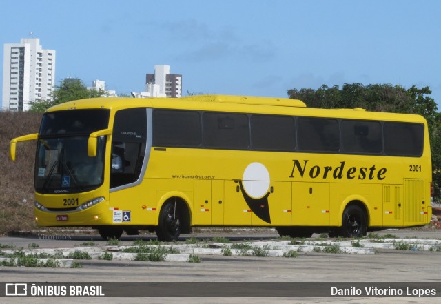 Viação Nordeste 2001 na cidade de Natal, Rio Grande do Norte, Brasil, por Danilo Vitorino Lopes. Número da foto: #7418278.