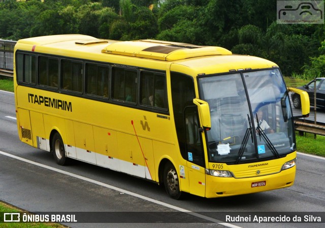 Viação Itapemirim 9705 na cidade de Santa Isabel, São Paulo, Brasil, por Rudnei Aparecido da Silva. Número da foto: #7419382.