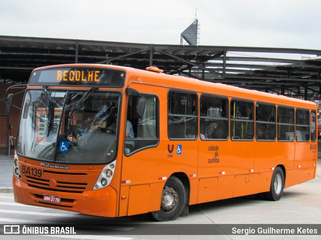Transporte Coletivo Glória BA139 na cidade de Curitiba, Paraná, Brasil, por Sergio Guilherme Ketes. Número da foto: #7418918.