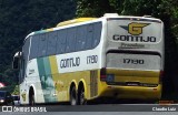 Empresa Gontijo de Transportes 17130 na cidade de Teresópolis, Rio de Janeiro, Brasil, por Claudio Luiz. ID da foto: :id.