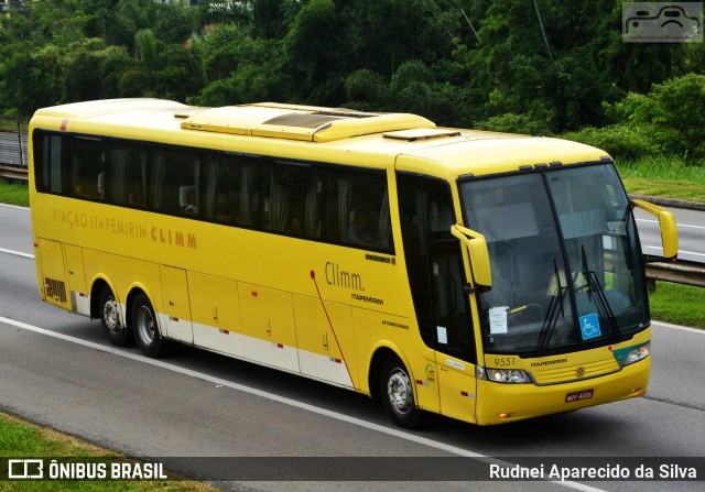 Viação Itapemirim 9551 na cidade de Santa Isabel, São Paulo, Brasil, por Rudnei Aparecido da Silva. Número da foto: #7421907.